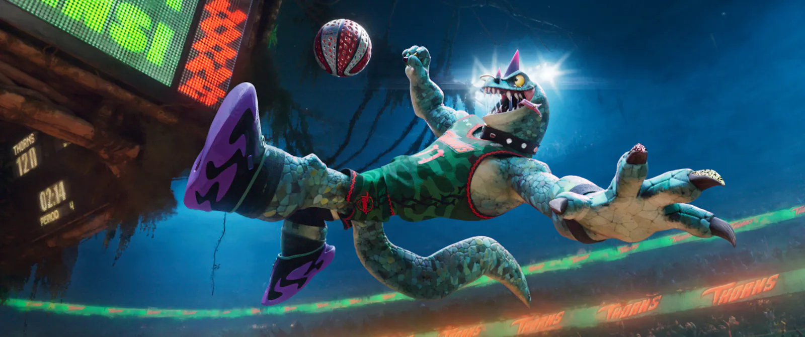 Modo in Sony Pictures' G.O.A.T. – BOCK AUF GROSSE SPRÜNGE // © 2025 CTMG, Inc. All Rights Reserved.