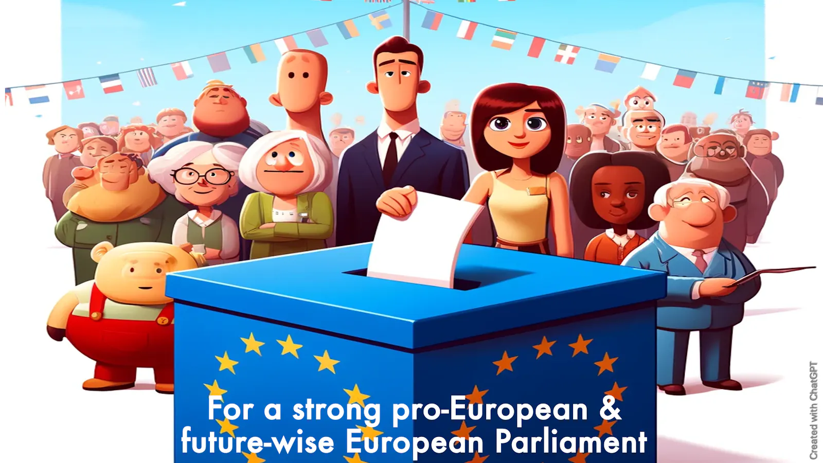 All I want is a strong pro-European and future-wise European Parliament
