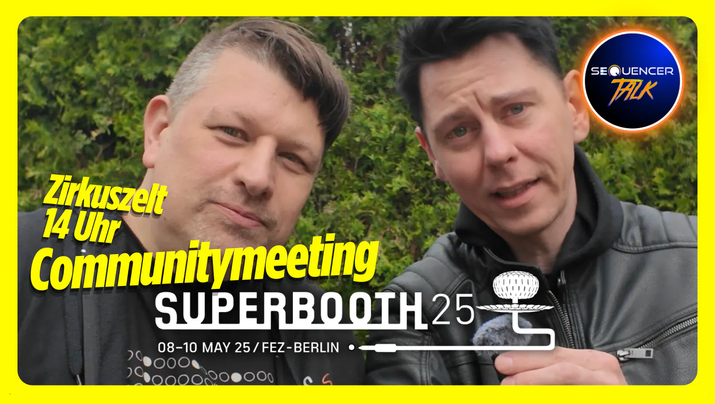 Meet 14:00 am Zikruszelt auf der Superbooth 25 - Samstag
