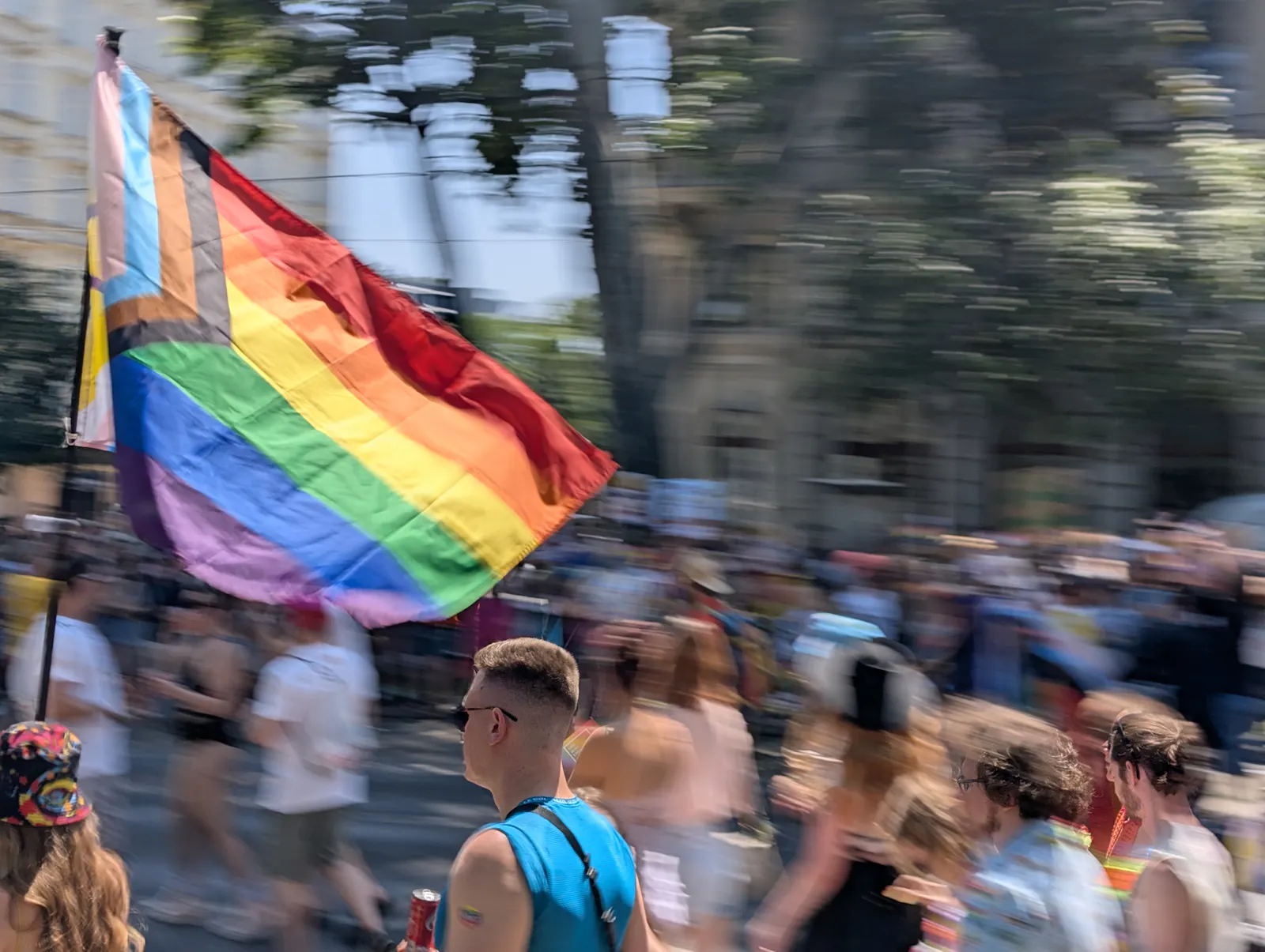 Foto von der Pride 2025 in Wien
