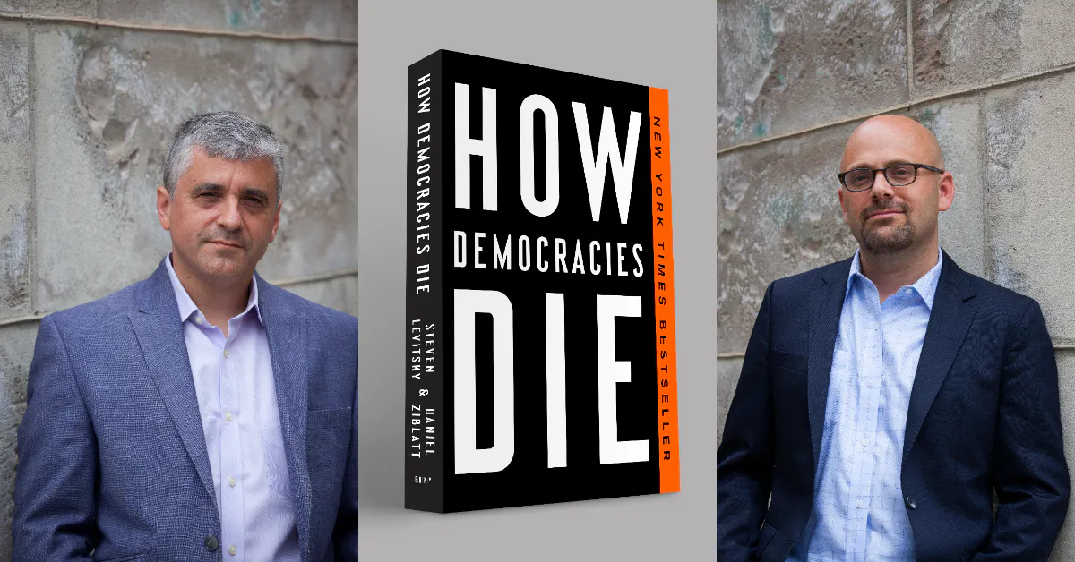 Das Buch »How Democracies Die« von Steven Levitsky und Daniel Ziblatt argumentiert, dass moderne Demokratien meist nicht durch plötzliche Putsche, sondern schleichend von gewählten Führern ausgehöhlt werden. Entscheidend sind dabei der Abbau informeller Normen wie gegenseitige politische Zurückhaltung und die Anerkennung politischer Gegner als legitime Akteure. Wenn Parteien aus kurzfristigem Machtkalkül antidemokratische Kräfte tolerieren oder unterstützen, kann dies langfristig zum Zusammenbruch demokratischer Institutionen führen.