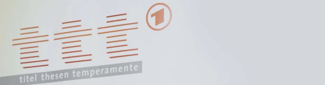 Logo von "titel thesen temperamente"