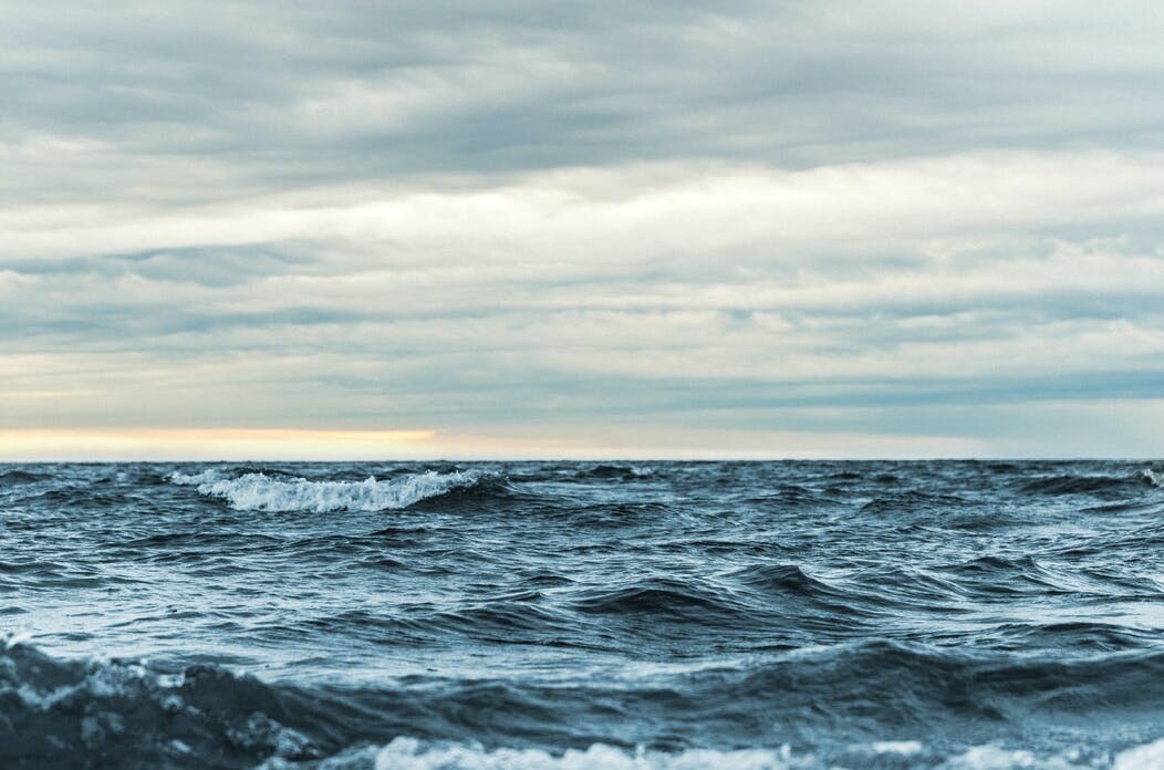 Ein Foto des Atlantiks