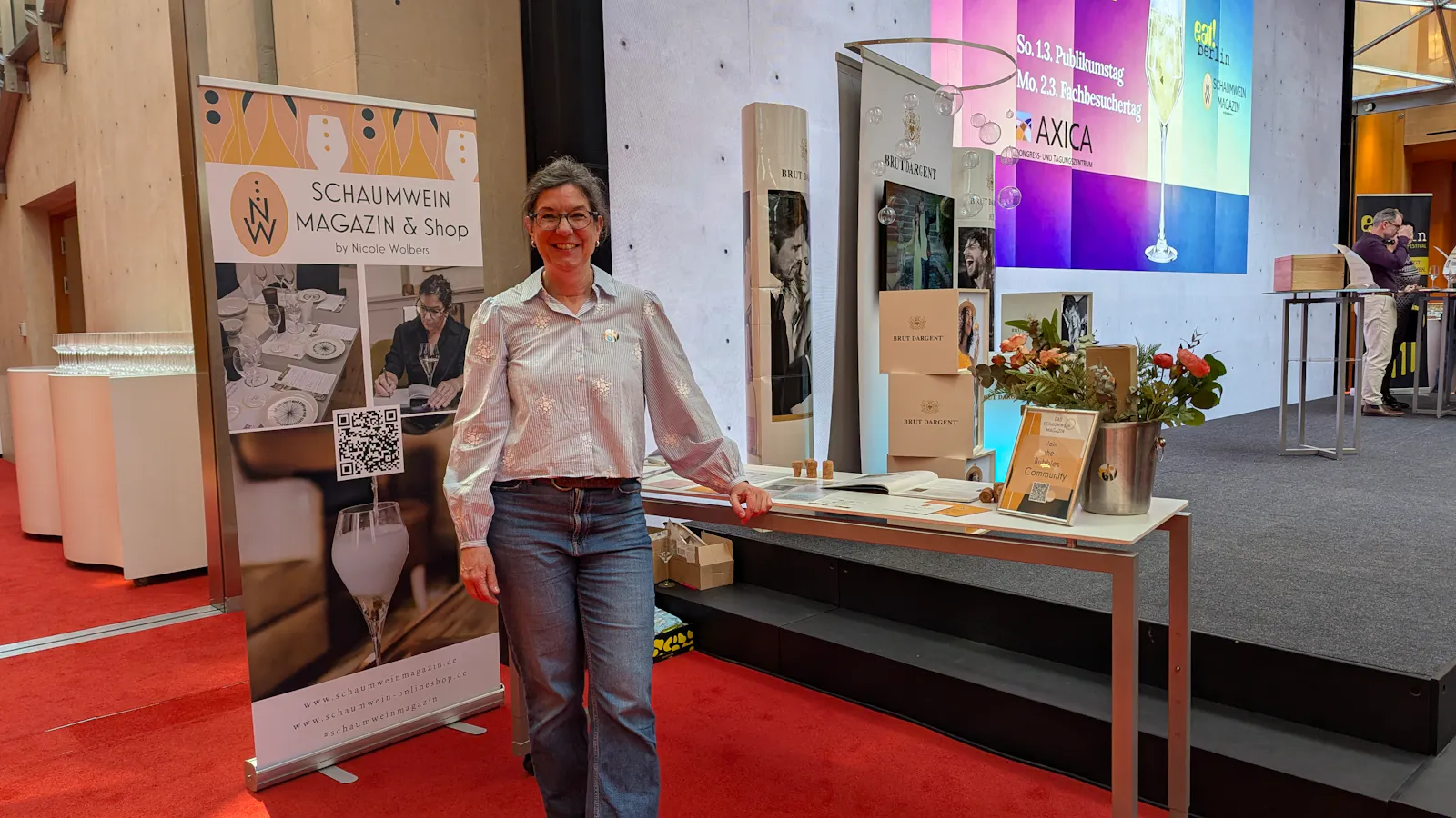 sparklingb! - präsentiert und mit-organisiert von Nicole Wolbers, Schaumweinmagazin