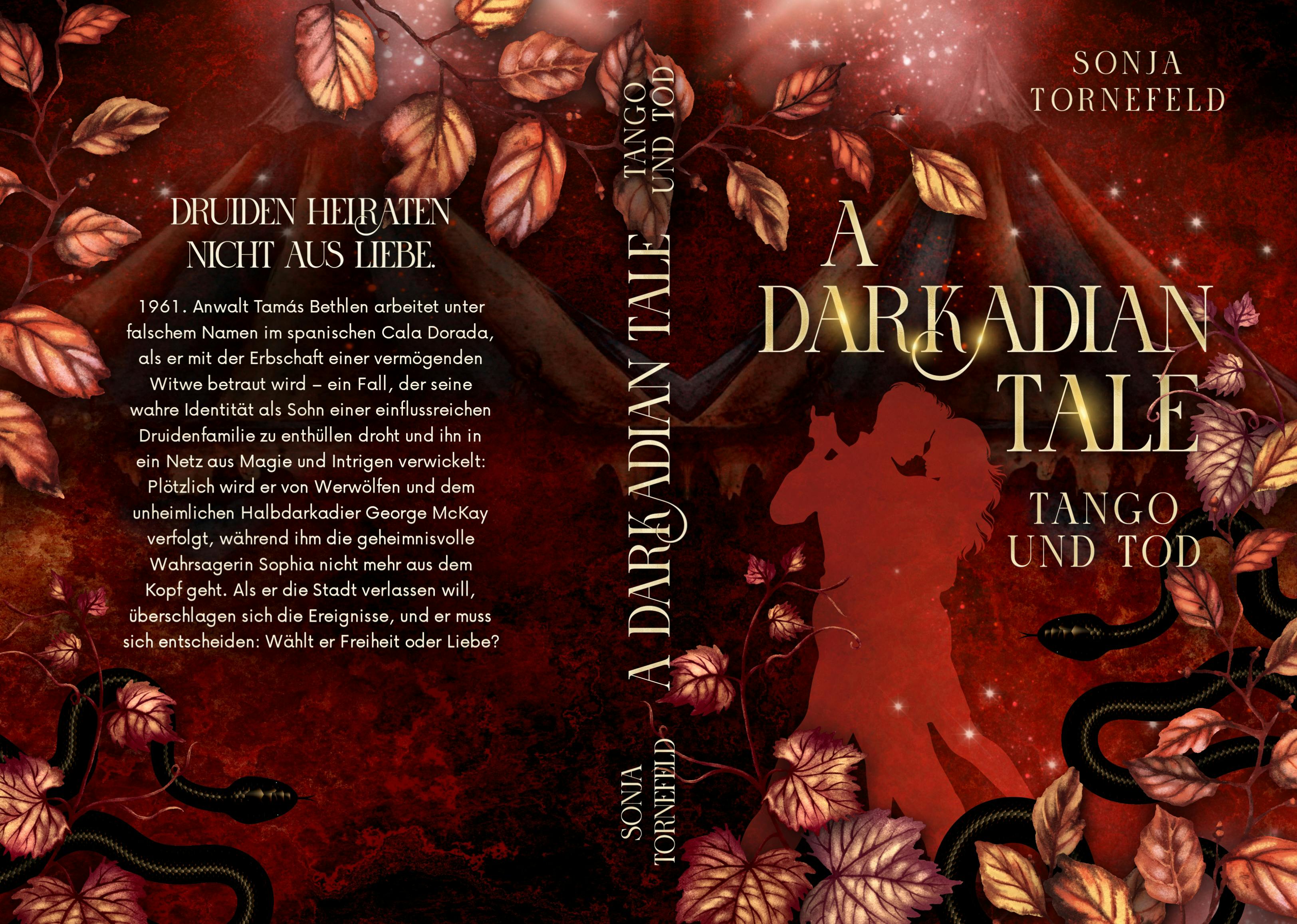 Buchumschlag von "A Darkadian Tale - Tango und Tod"