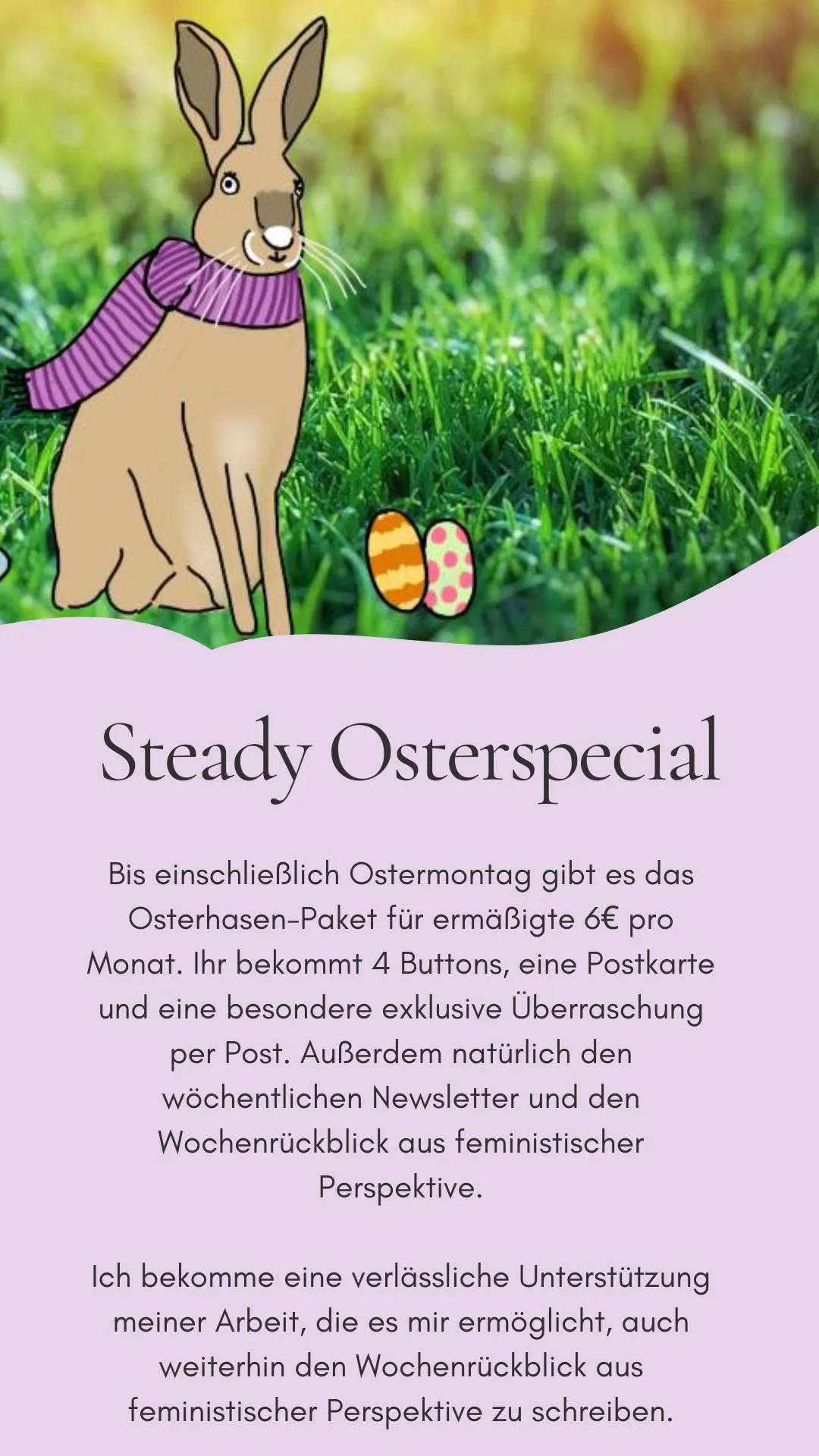 Steady-Paket: Osterhase