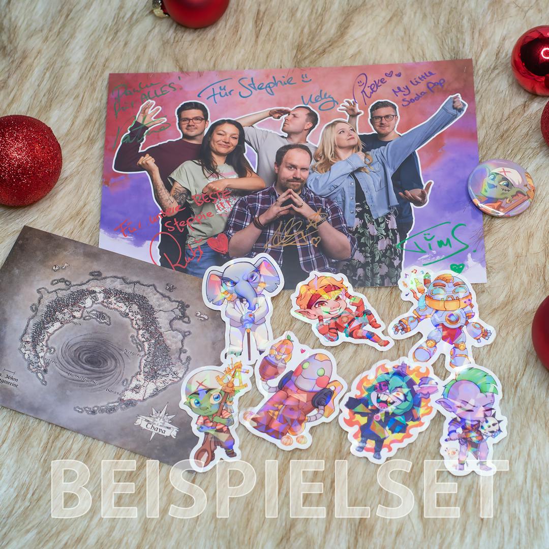 Ein Beispielbild des Bolzenbande-Sets.