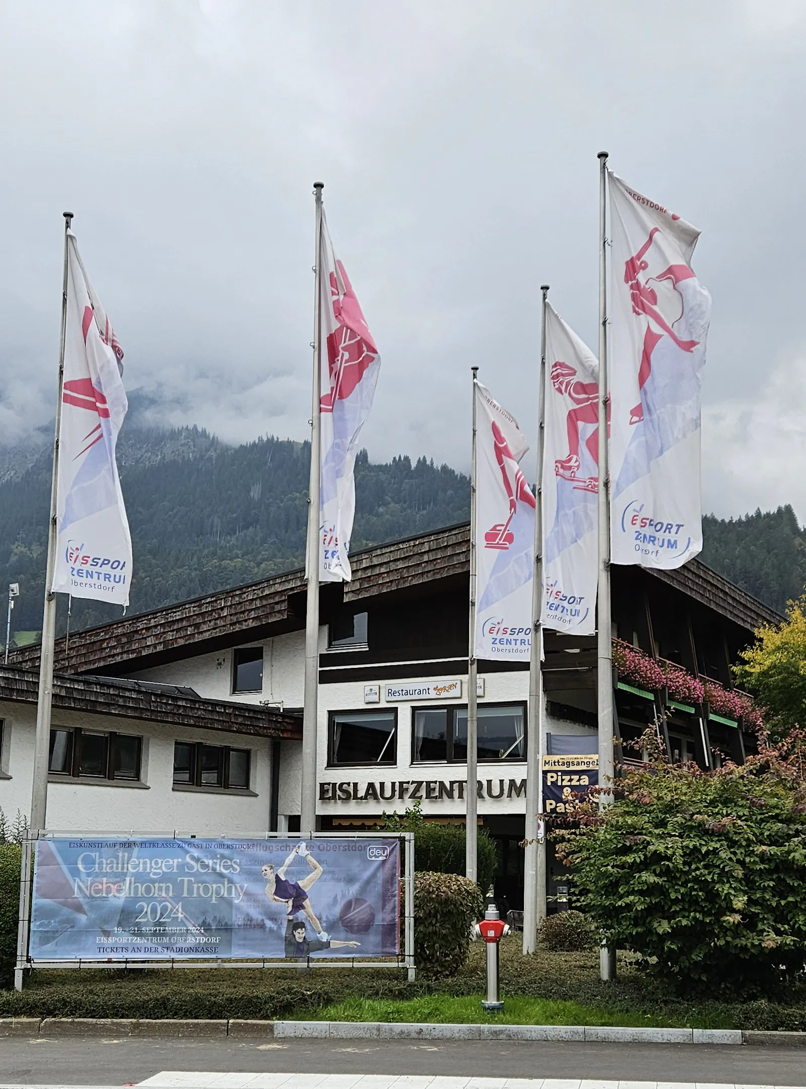 Eissportzentrum Oberstdorf von außen