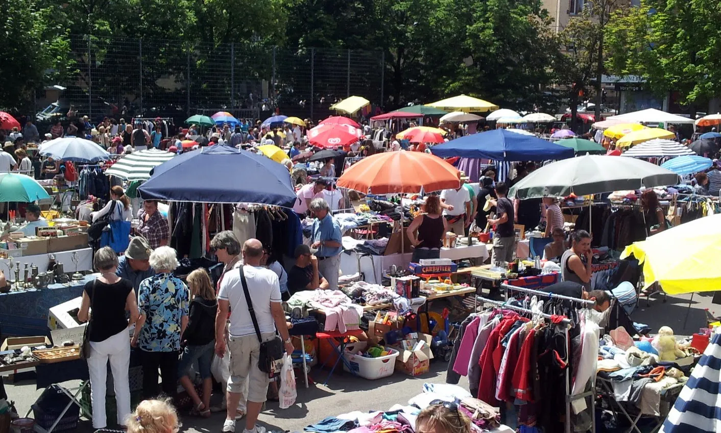 Am 5. Juli ist wieder großer Flohmarkt in Gablenberg. Anmeldungen sind ab Samstag, 3. Mai, möglich. Foto: Jürgen Brand