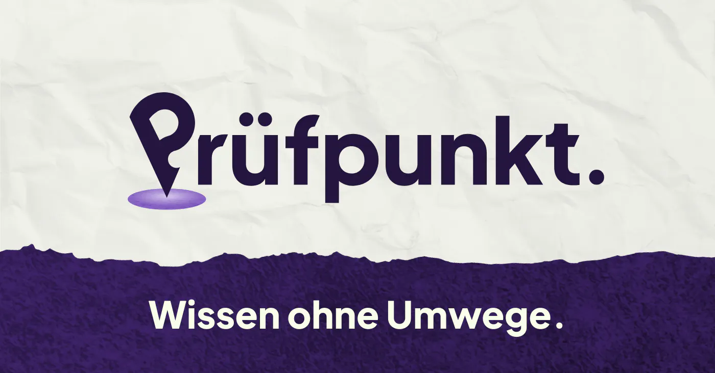 Prüfpunkt-Logo. Wissen ohne Umwege.