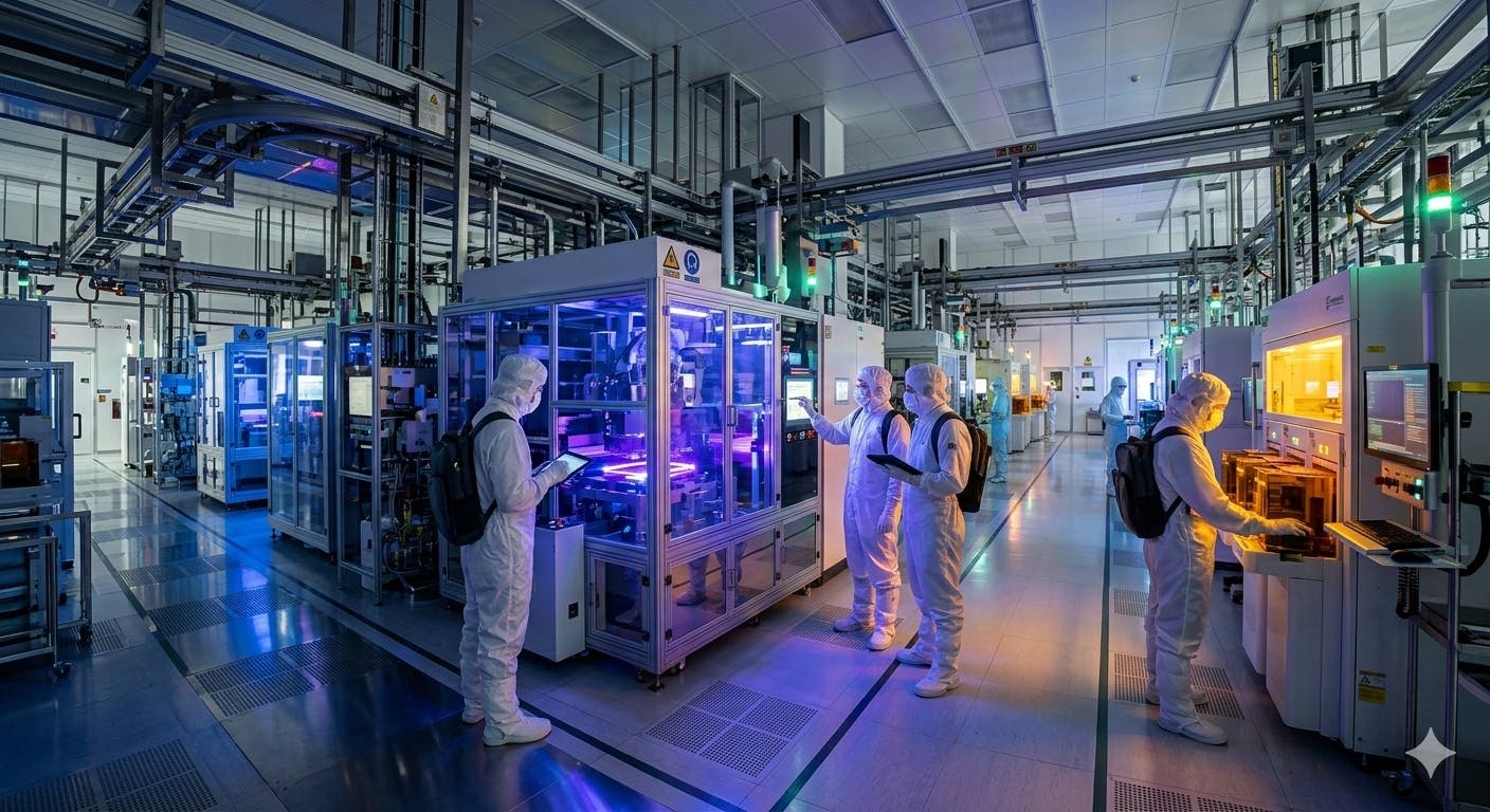 semiconductor fabrication facility picture