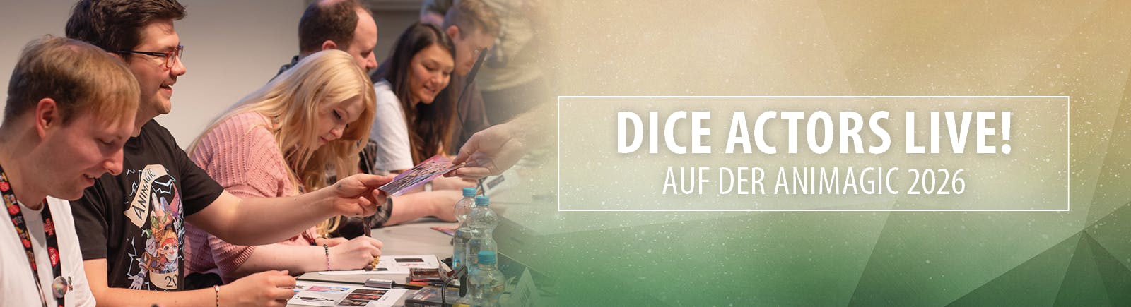 Dice Actors Live! Auf der AnimagiC 2026