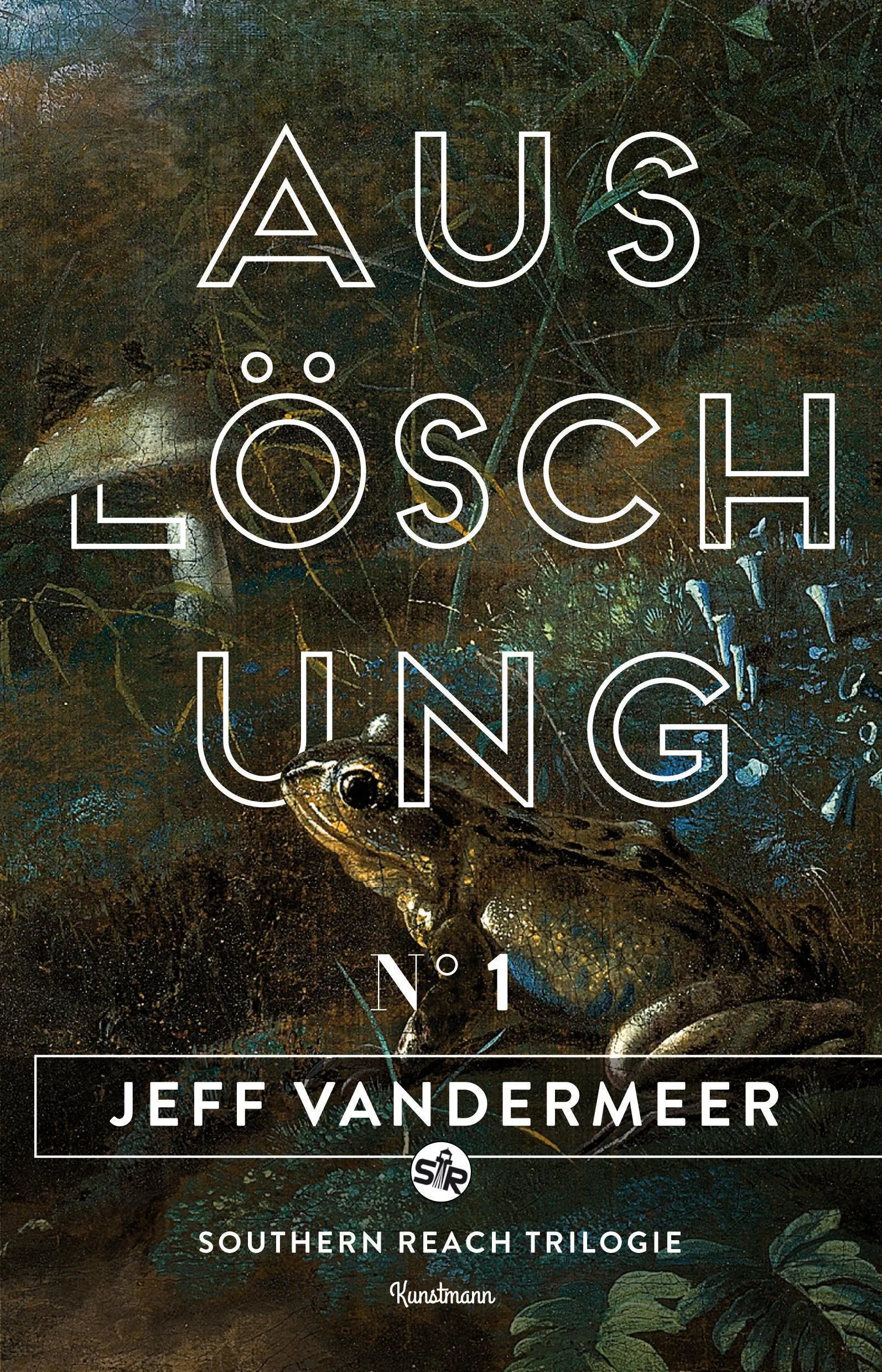 Cover von Auslöschung
Frosch vor pflanzen und Pilzen
Autor: Jeff VanderMeer