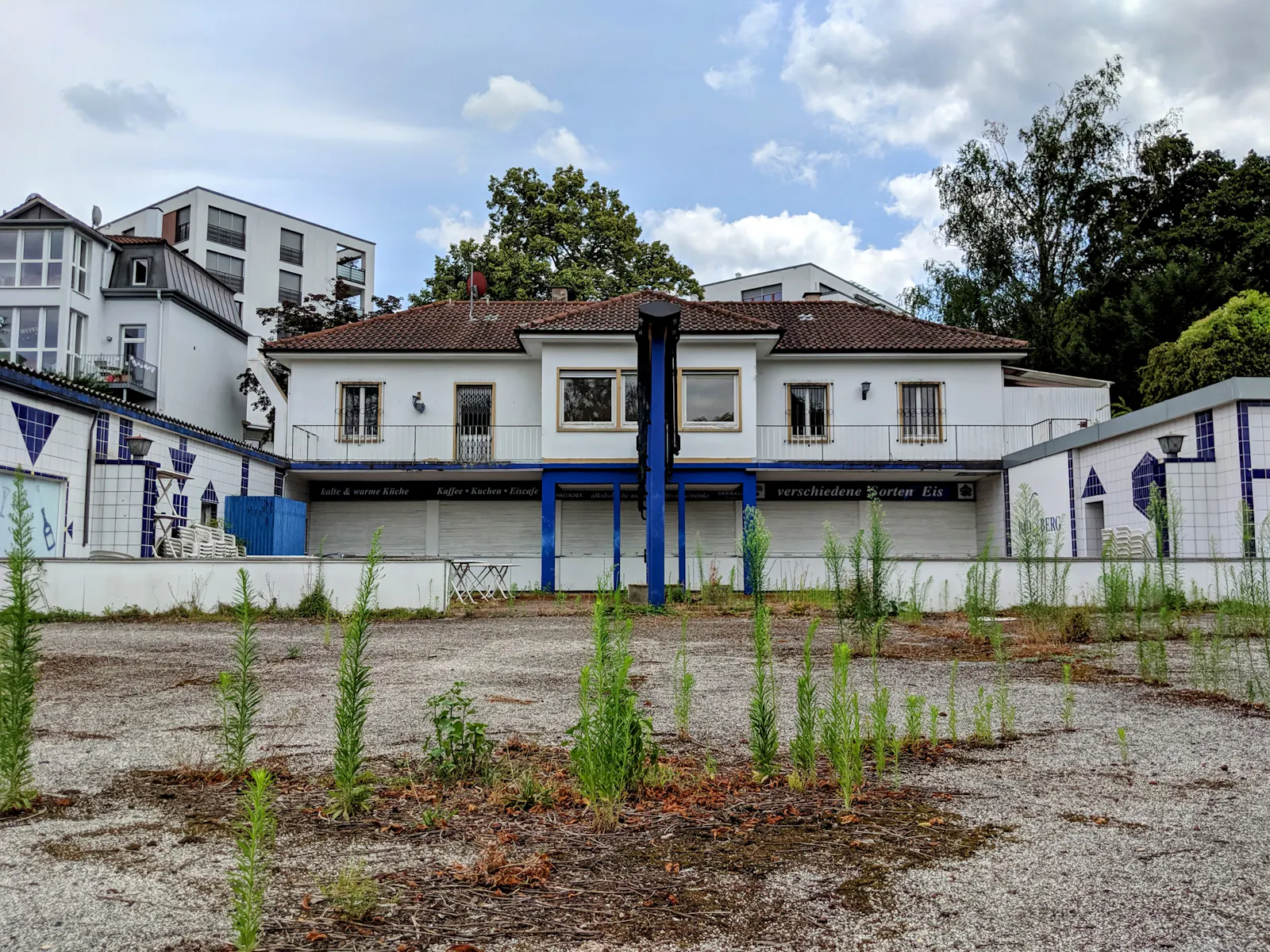 So sah es bei der Villa Blankenhorn zuletzt aus - bevor die Abrissbagger kamen. Foto: Jürgen Brand
