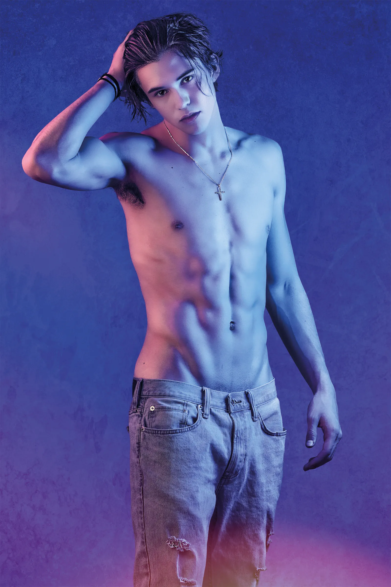 Beinahe so glatt wie von einer KI: Chance James "Fire Cut" // © Todd Paris / Salzgeber Buchverlage