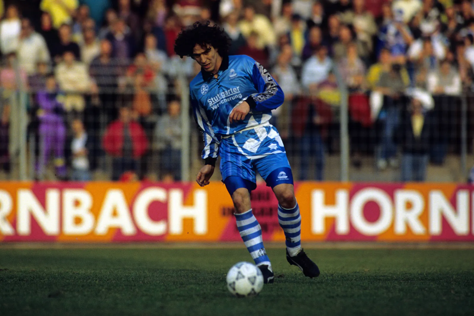 Andreas Keim im Trikot der Stuttgarter Kickers der Saison 1991/92.