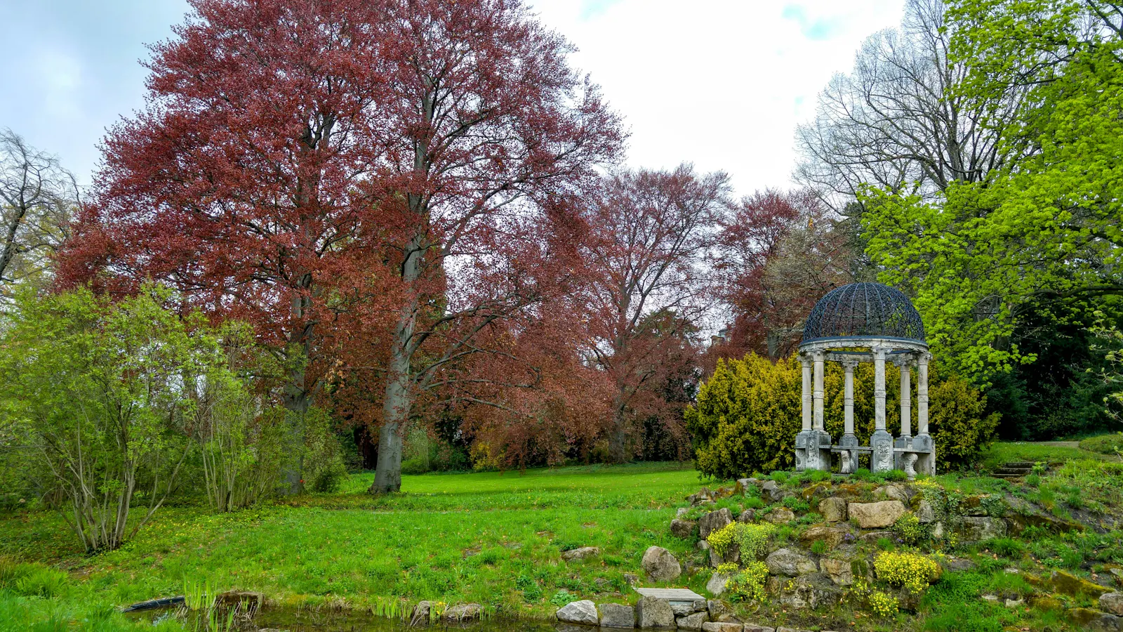 Park der Villa Reitzenstein. Foto: Jürgen Brand