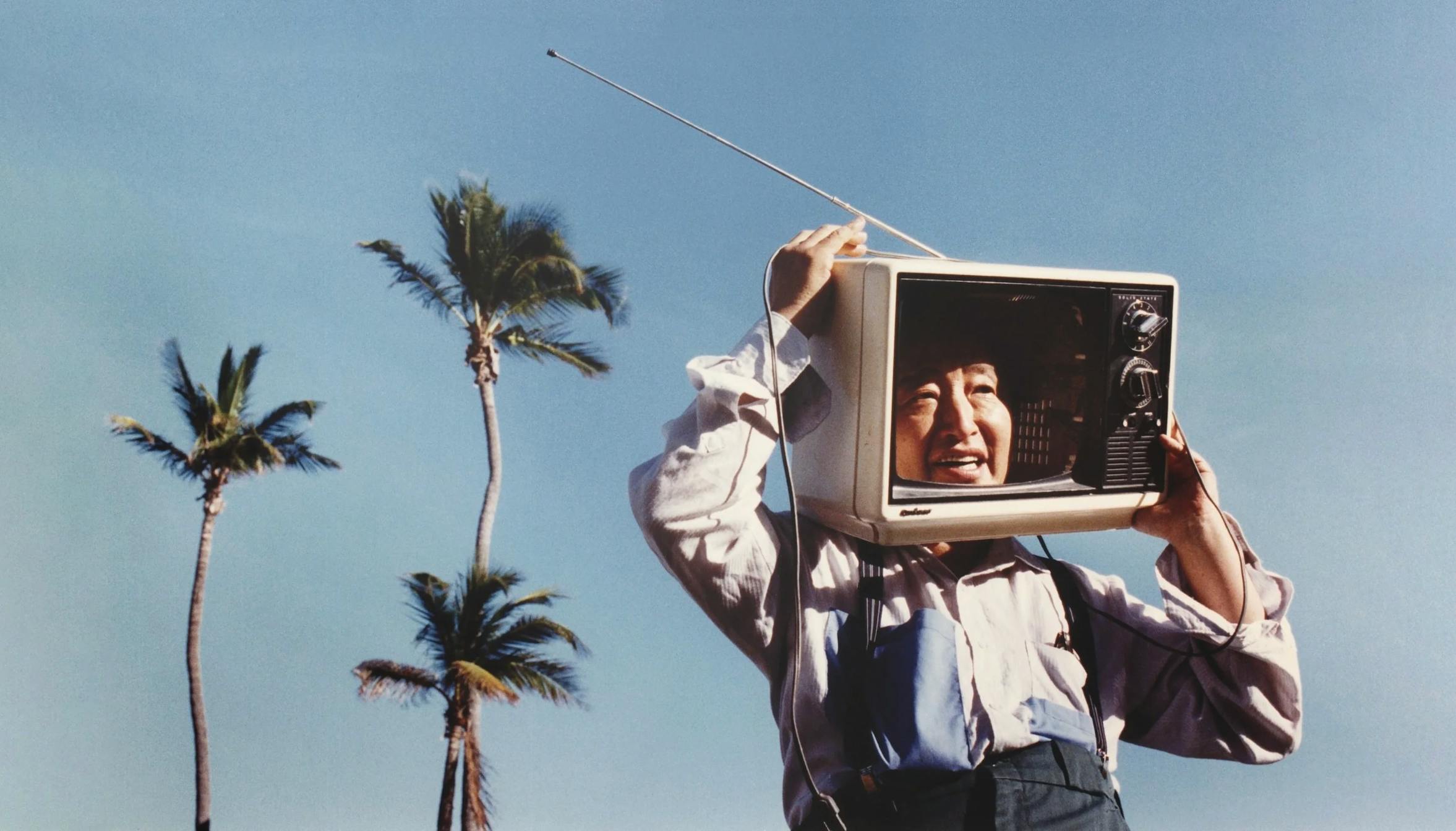 Nam June Paik by Brian Smith, courtesy Gagosian