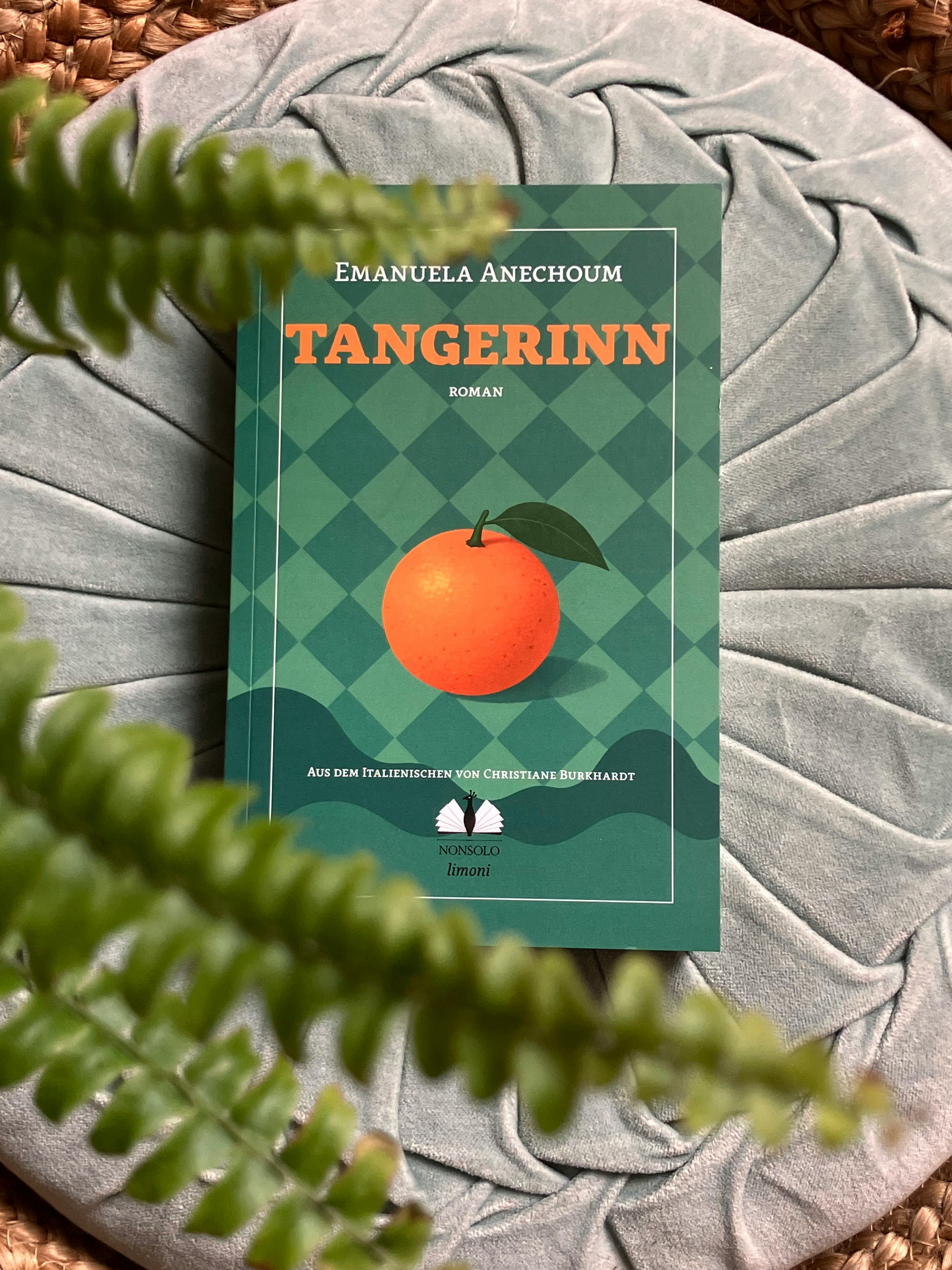 Der Roman "Tangerinn" von Emanuela Anechoum, im Februar im nonsolo Verlag erschienen