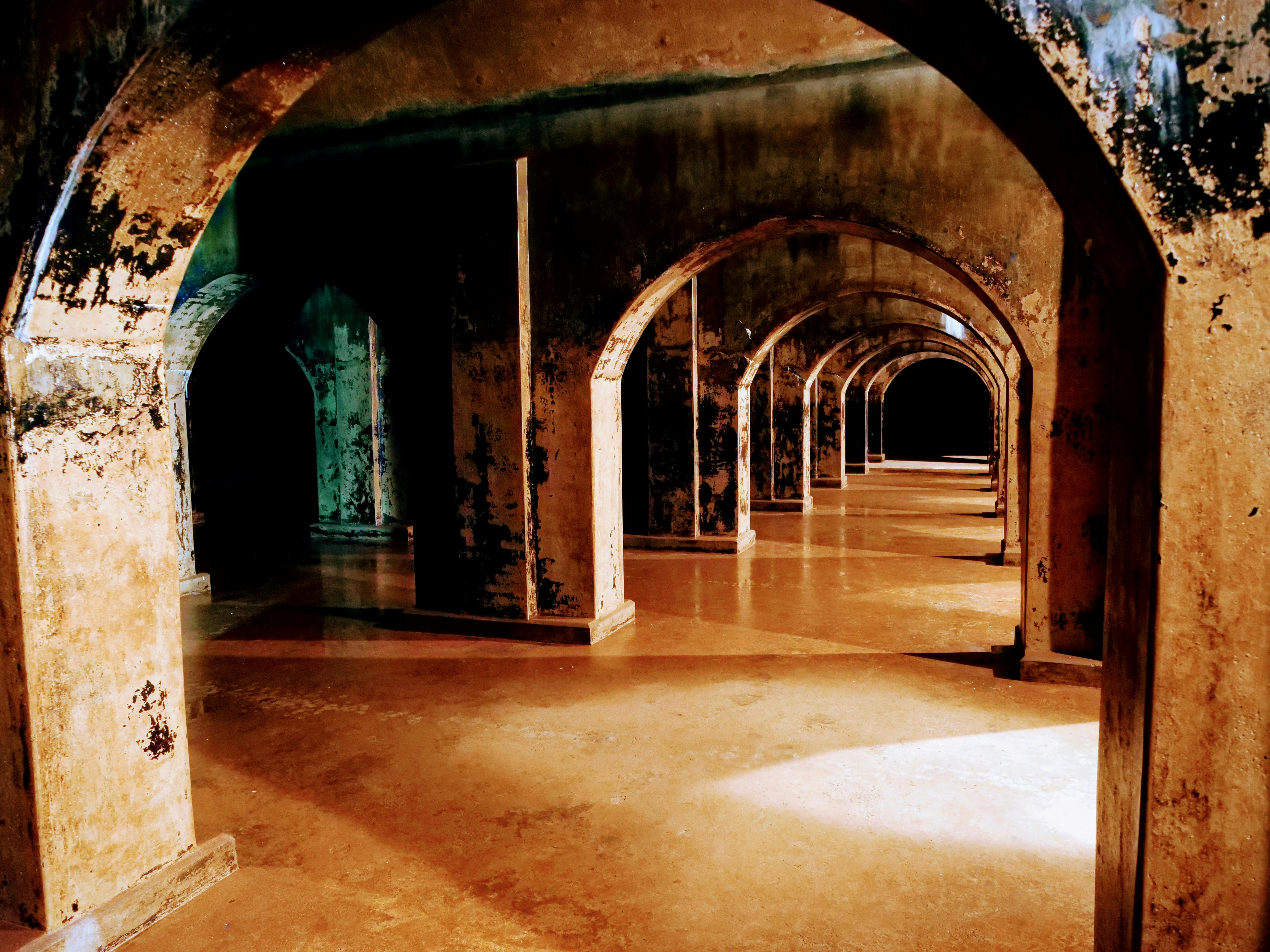 So ist es in dem historischen Trinkwasserbehälter Kanonenweg beim Urachplatz aus. Foto: Jürgen Brand