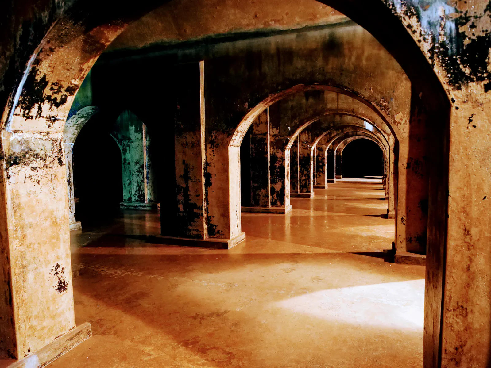 So ist es in dem historischen Trinkwasserbehälter Kanonenweg beim Urachplatz aus. Foto: Jürgen Brand