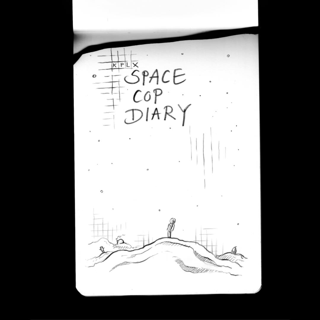 Titelbild Webcomic Space Cop Diary