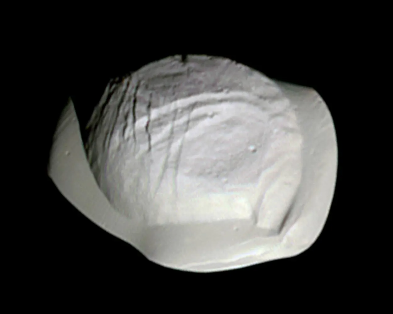 Tatsächlich der Saturnmond Pan
