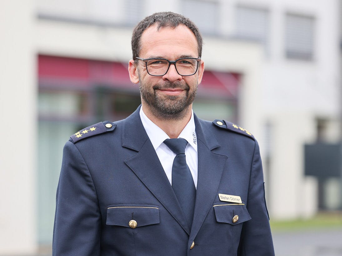Stefan Dörner leitet die Polizeihochschule seit August. Foto: Polizei Sachsen