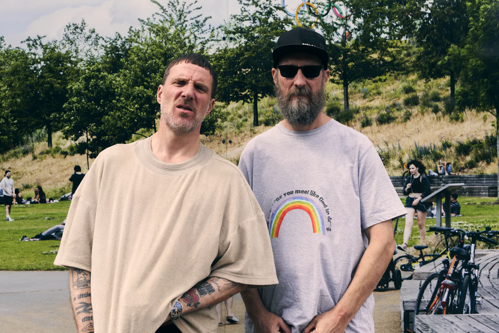 Die Bandmitglieder von SLEAFORD MODS