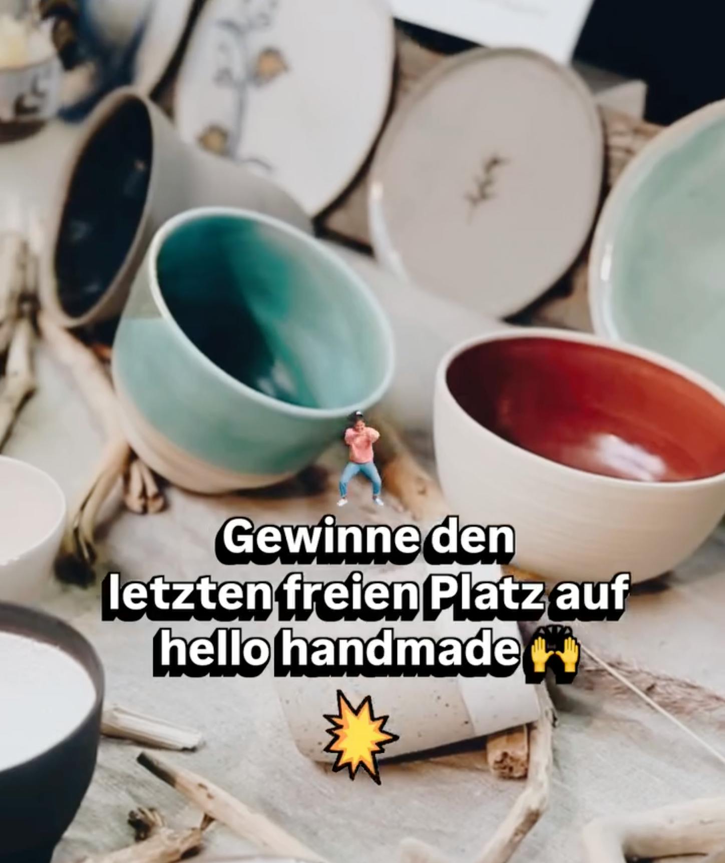 Wir verlosen den letzten Stand beim hello handmade Markt 2025!