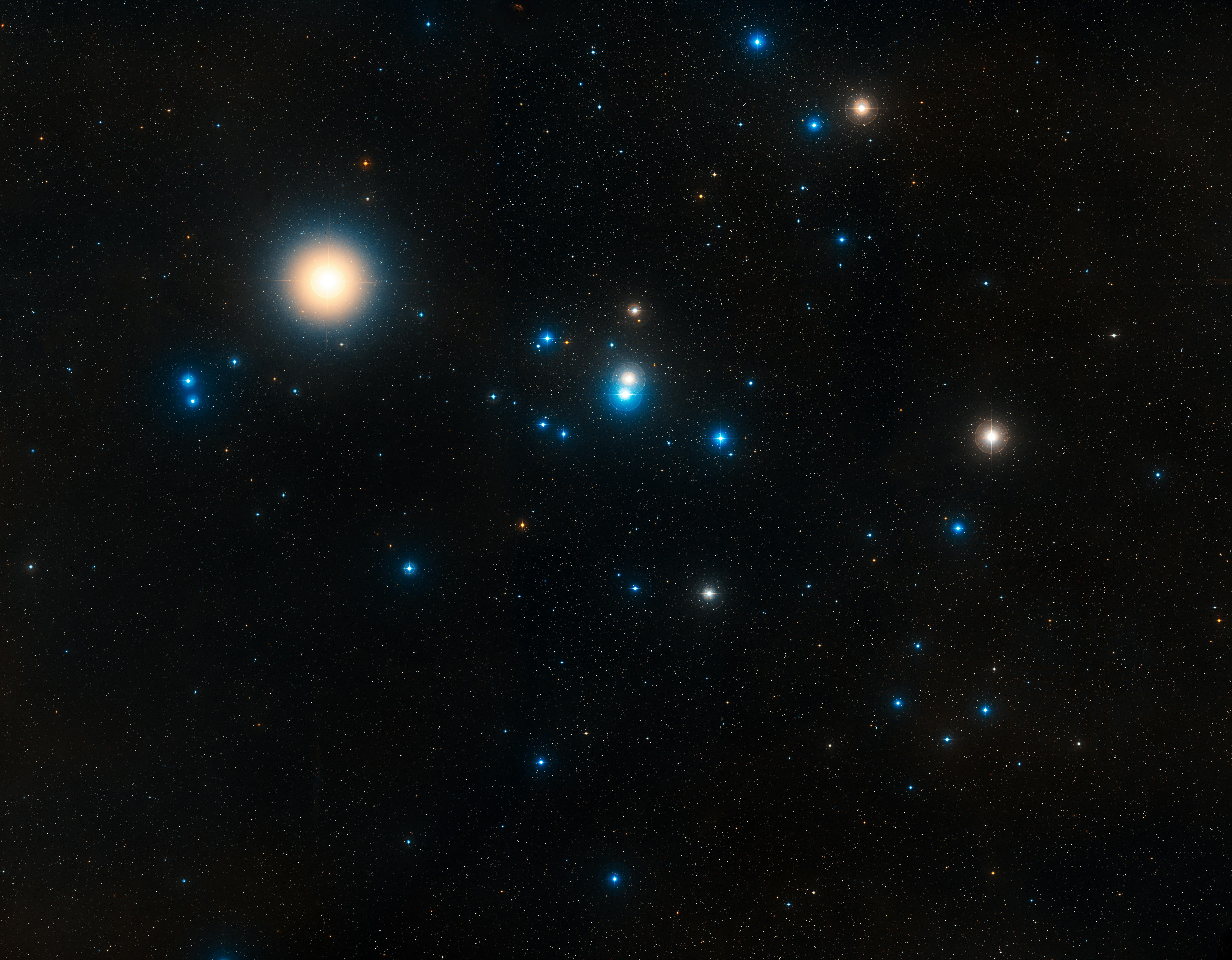 Hyaden (Bild: NASA, ESA, STScI)