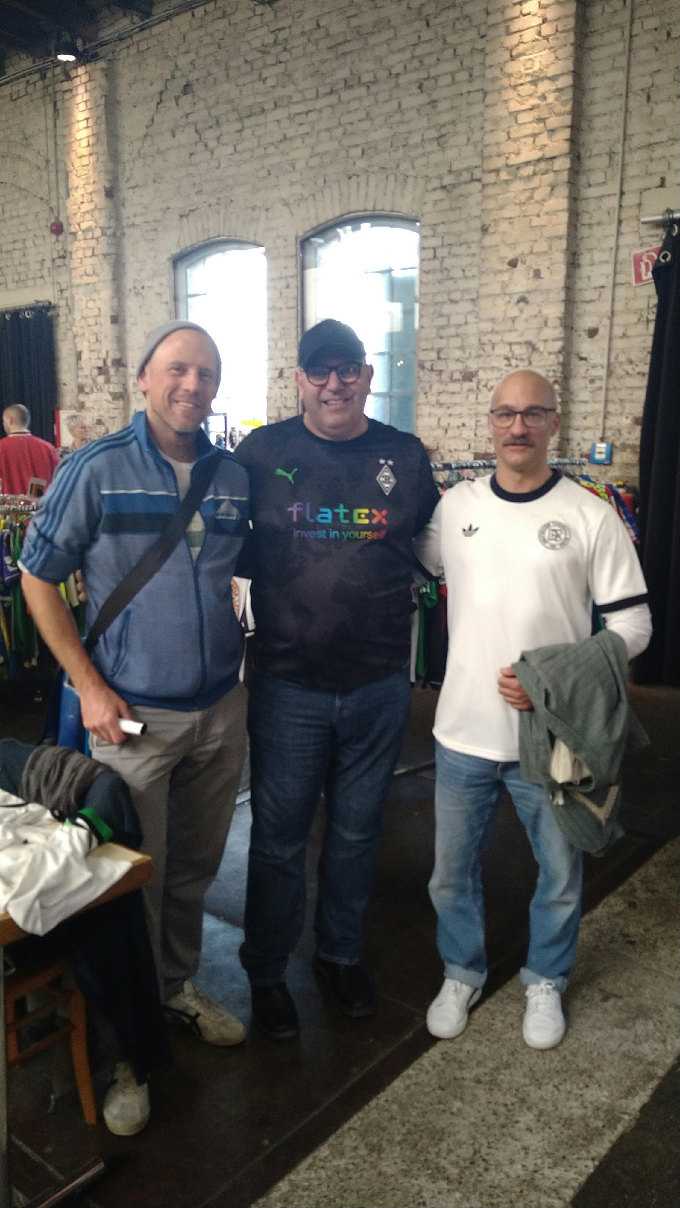 Zusammen mit Chris und Danny von Hyfe