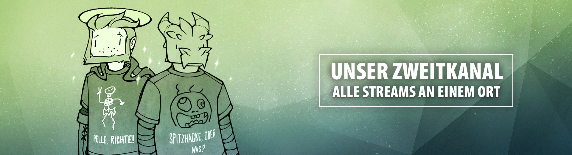 Unser Zweitkanal - Alle Streams an einem Ort.