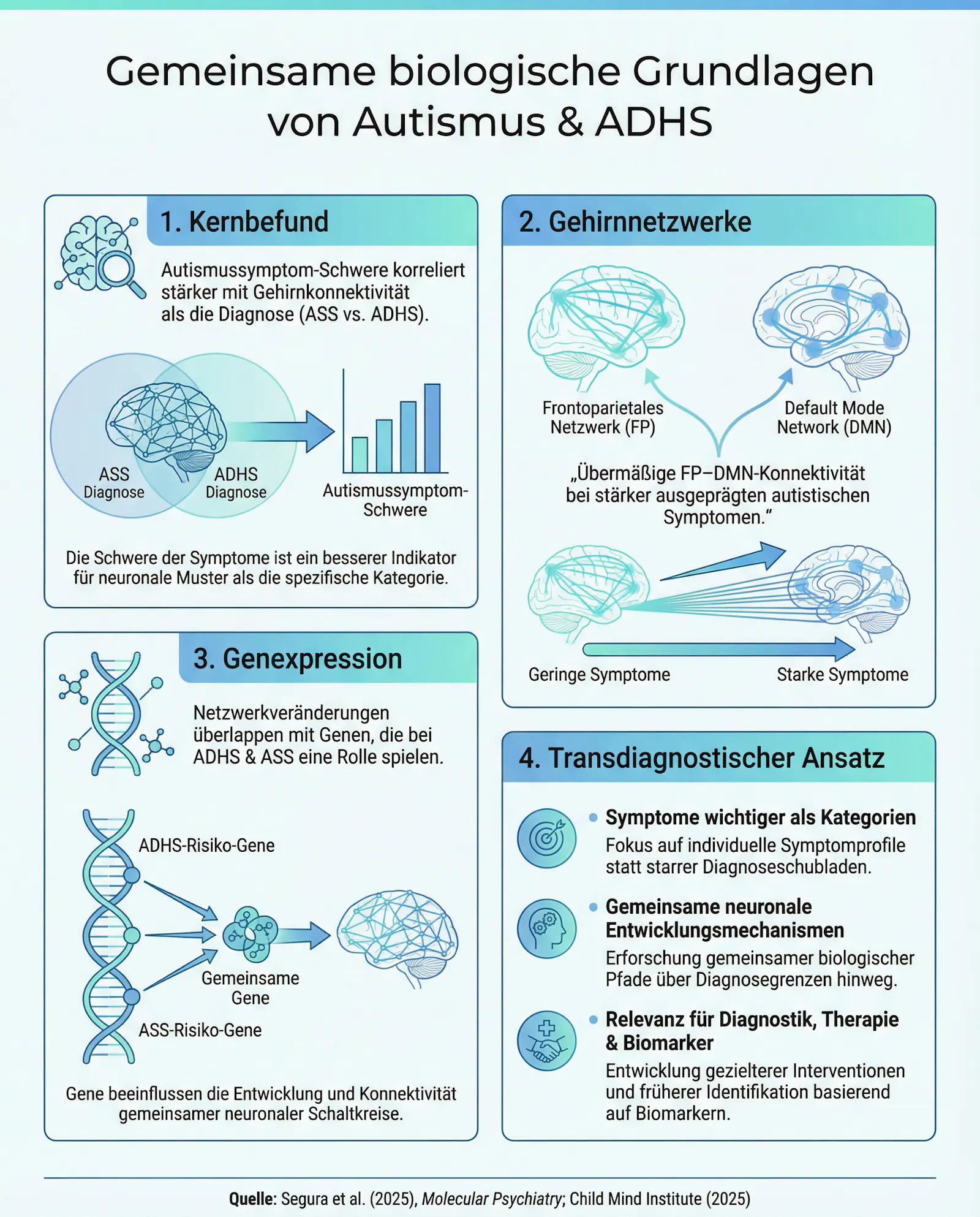 Neurobiologie von ADHS und Autismus