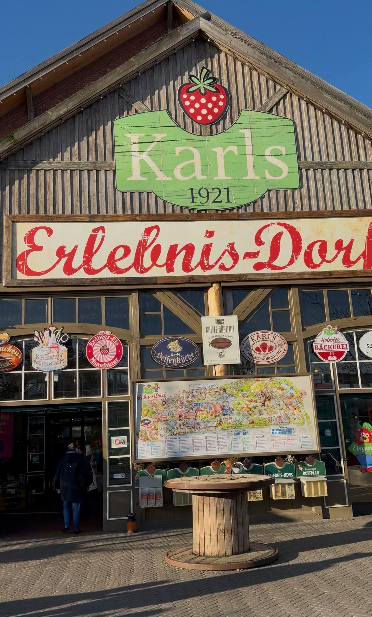 Eingang Karls Erlebnis-Dorf in Rövershagen