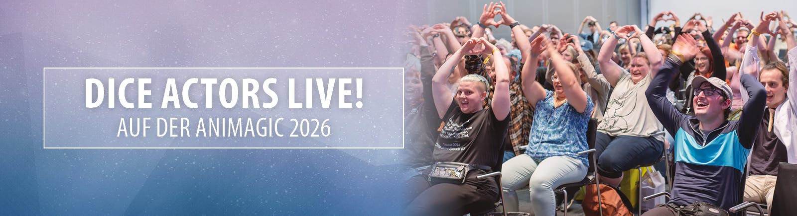 Dice Actors Live! Auf der AnimagiC 2026