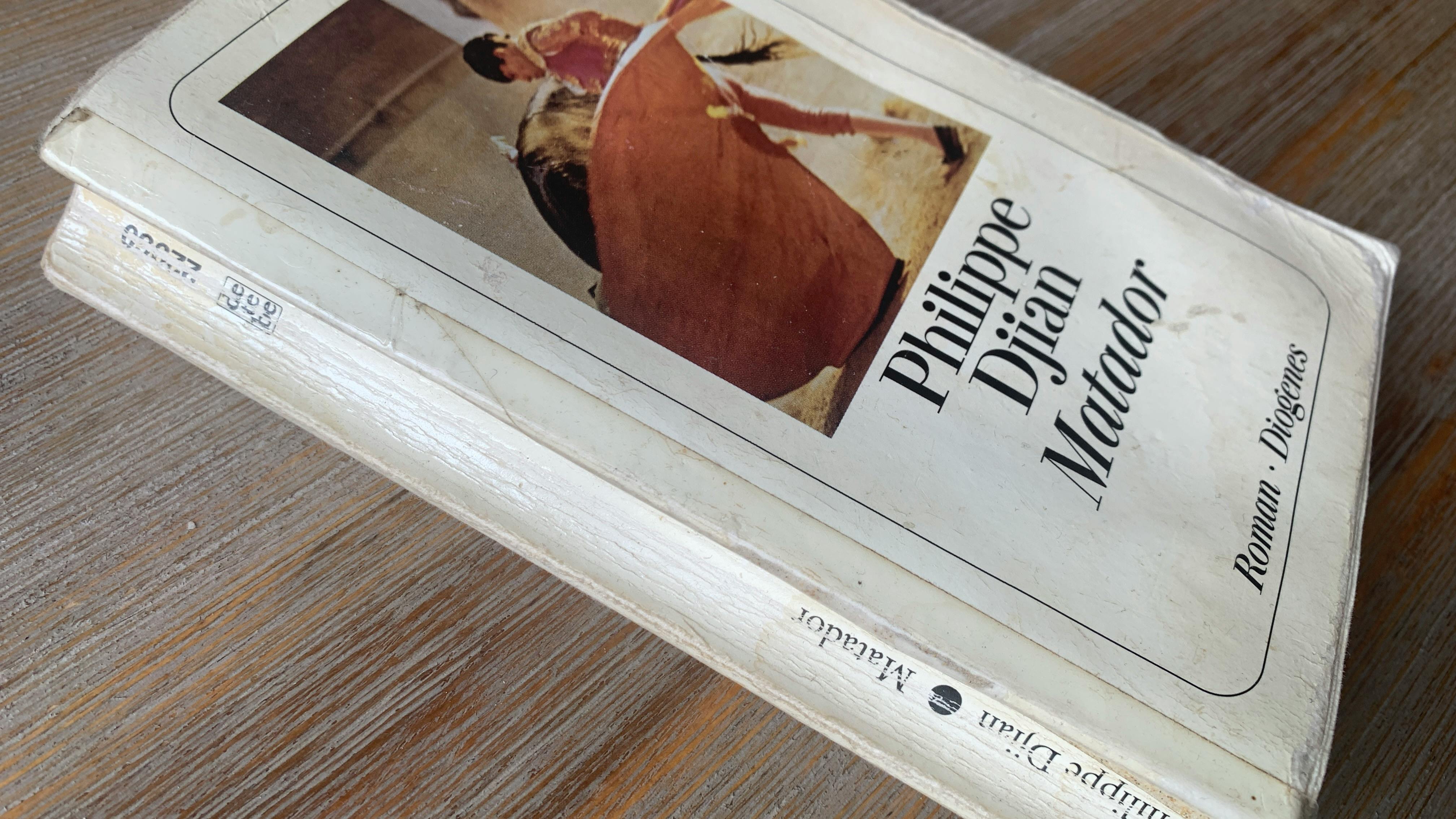 Philippe Djian: »Matador«, Taschenbuchausgabe, Diogenes, 1997