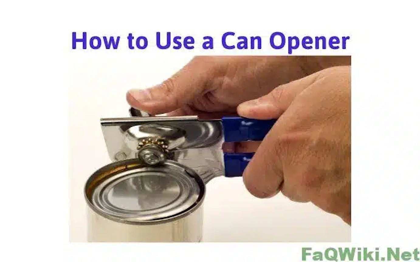 3 Ways to Use an Oxo Can Opener - wikiHow