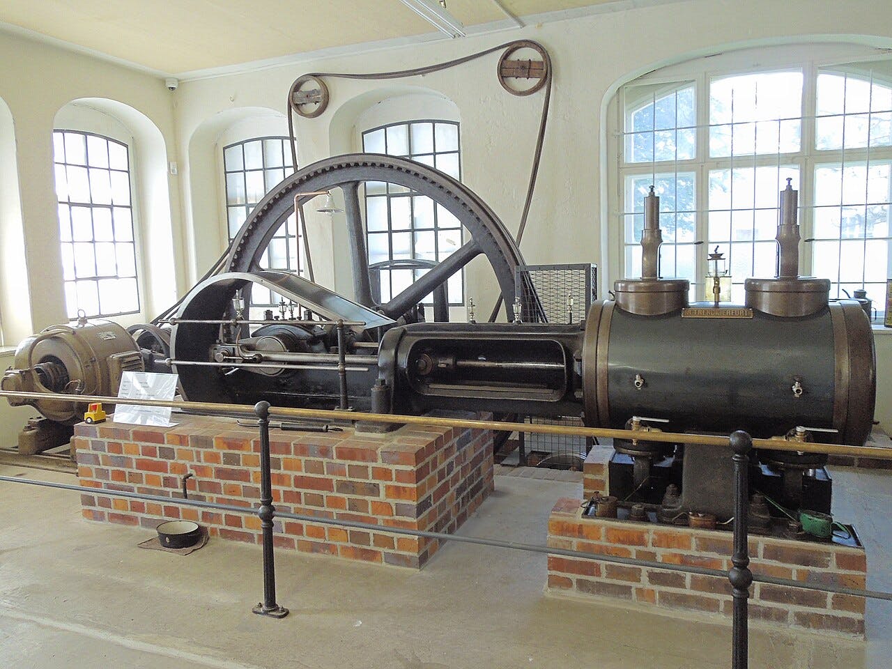 Dampfmaschine, Motorrad- und Technik-Museum in Großschönau