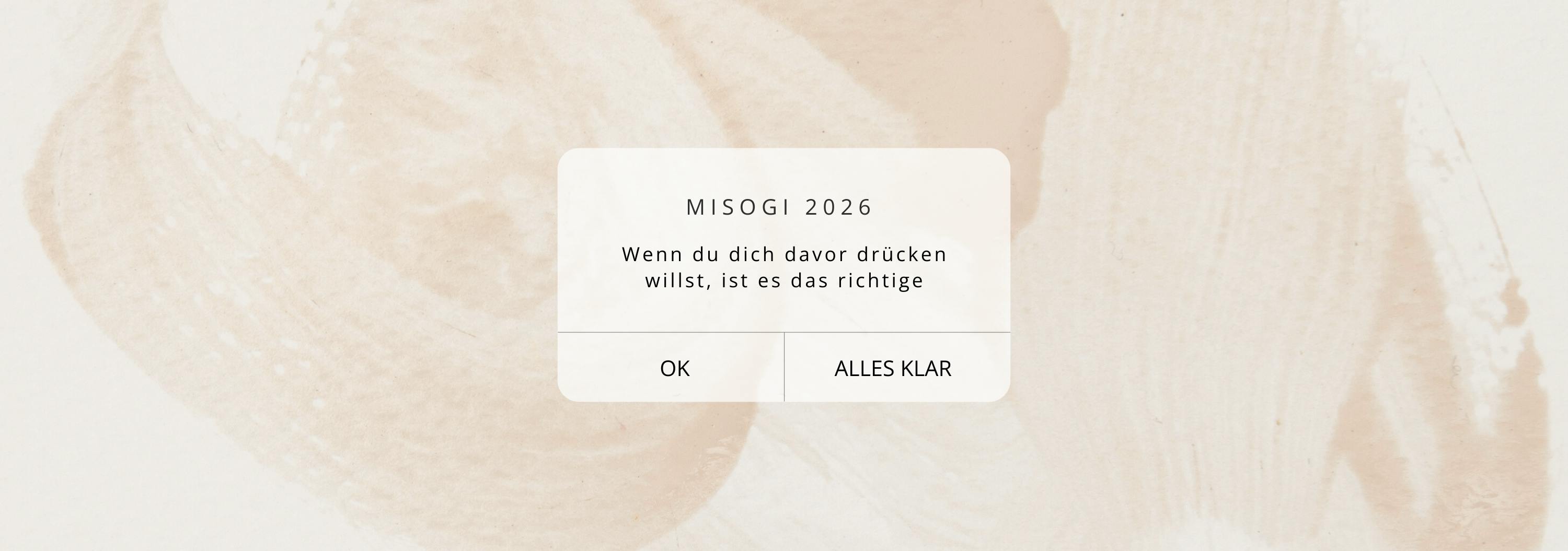 Wähle dein Misogi, um dich herauszufordern. Ich teile ehrlich meins mit dir.