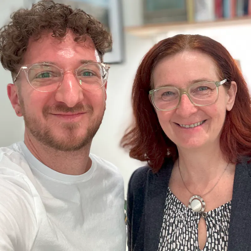 Andreas Sator (links), Sigrid Stagl (rechts)
