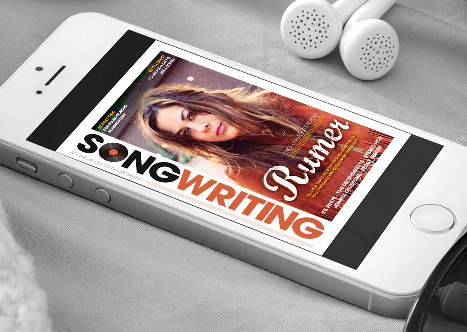 Rumer, Peggy Seeger, Joanna Gruesome, Emily Phillips, Stereo MCs' Rob Birch, Eg White, plus more interviews, tips, gear, news and reviews...
