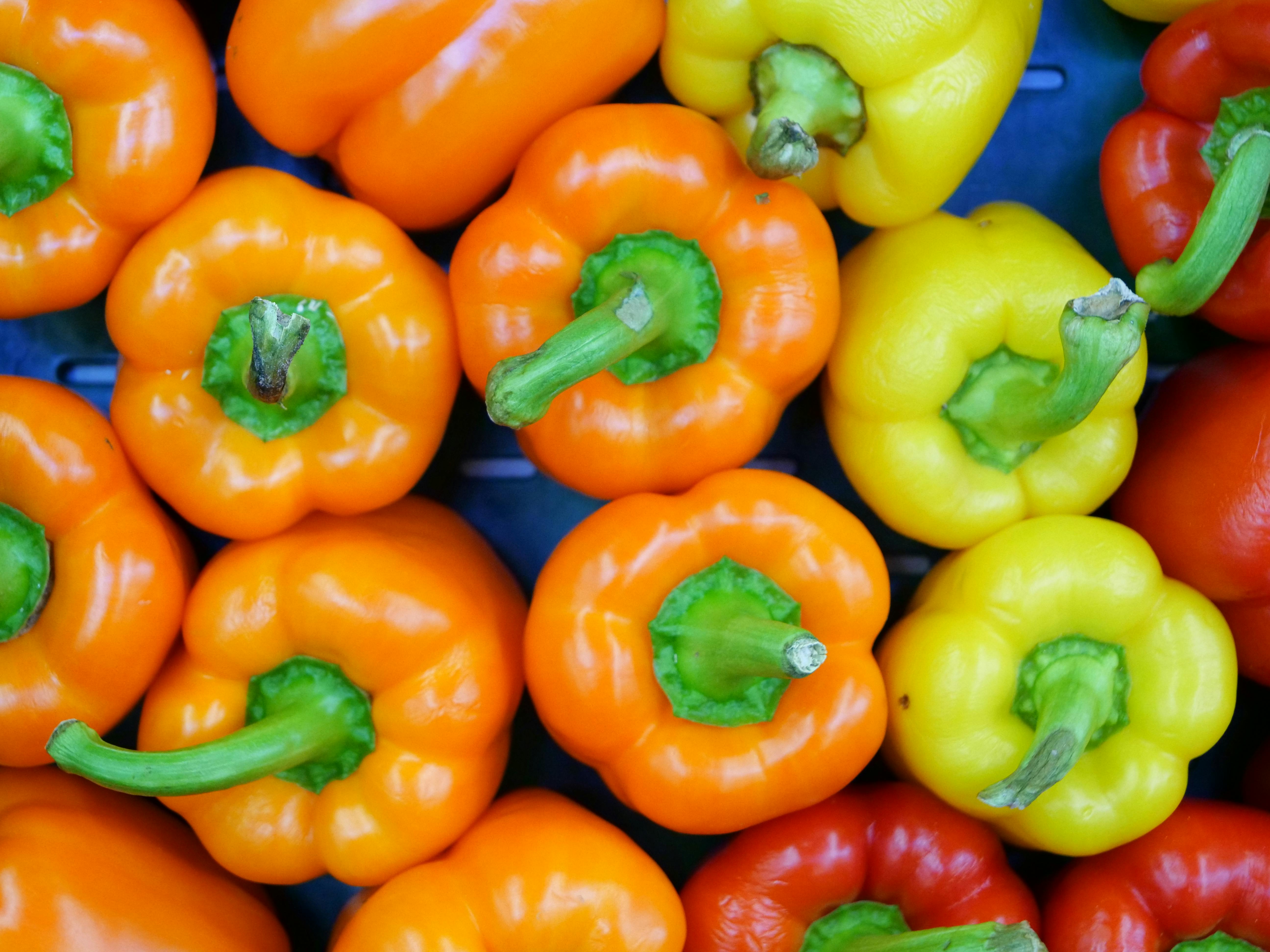Paprika sind gesund, schön bunt – und werden gerne auch in „New Food” verarbeitet. Foto: Jürgen Brand
