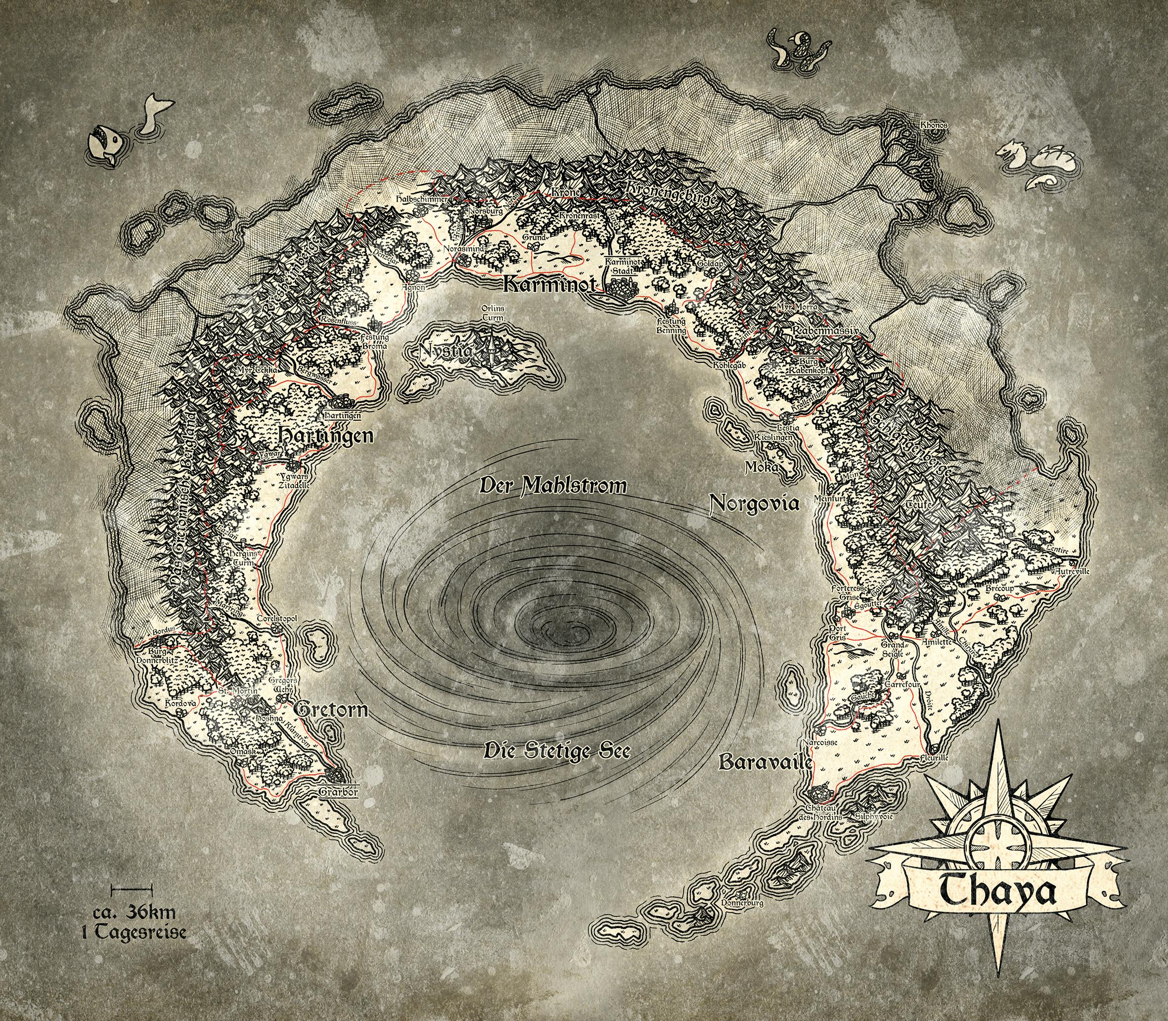 Der Kontinent Thaya