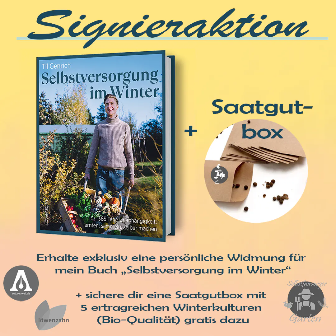 Selbstversorgung im Winter