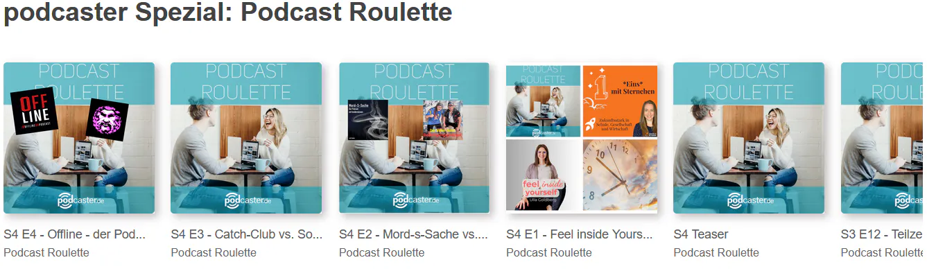 Podcast Roulette Podcast-Cover