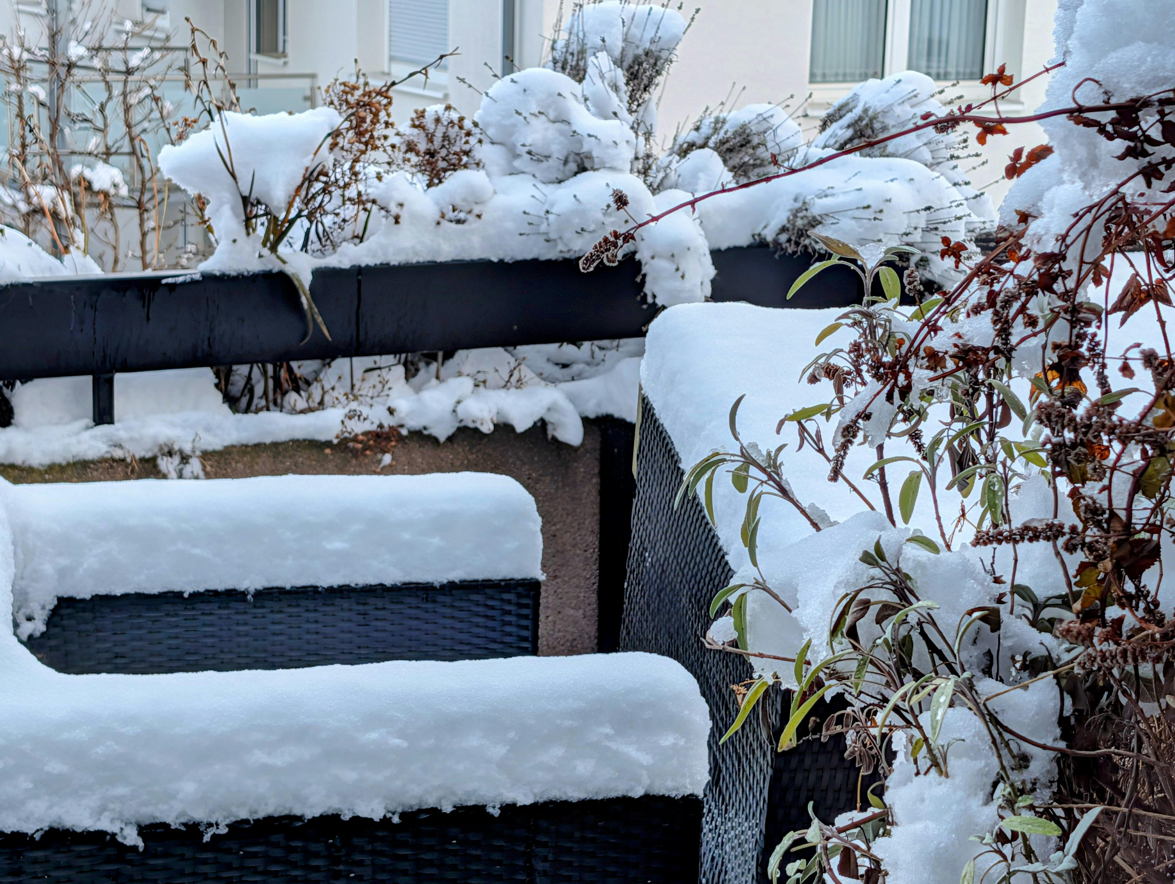 Richtig viel Schnee in Stuttgart-Ost. Foto: Jürgen Brand