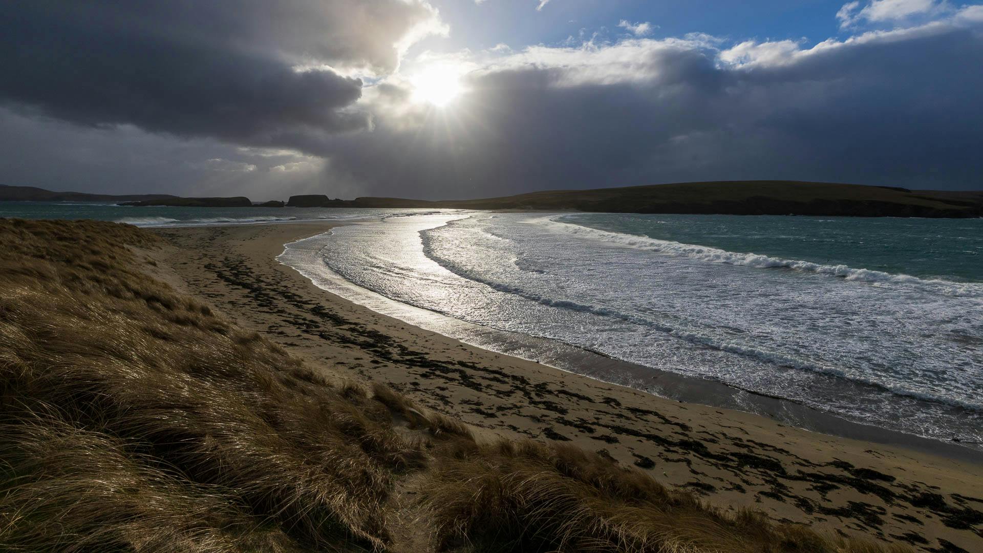 St Ninian’s Isle Tombolo