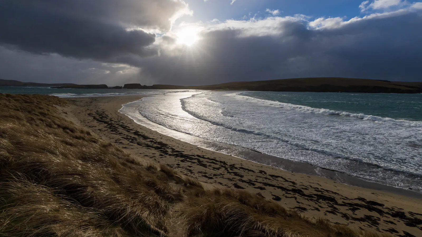 St Ninian’s Isle Tombolo