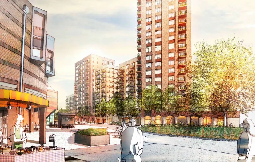 Visualisation of Redhill Station project